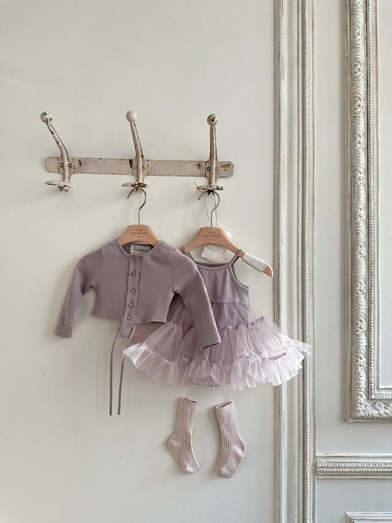 Innes Tulle Dress Romper_Lavender