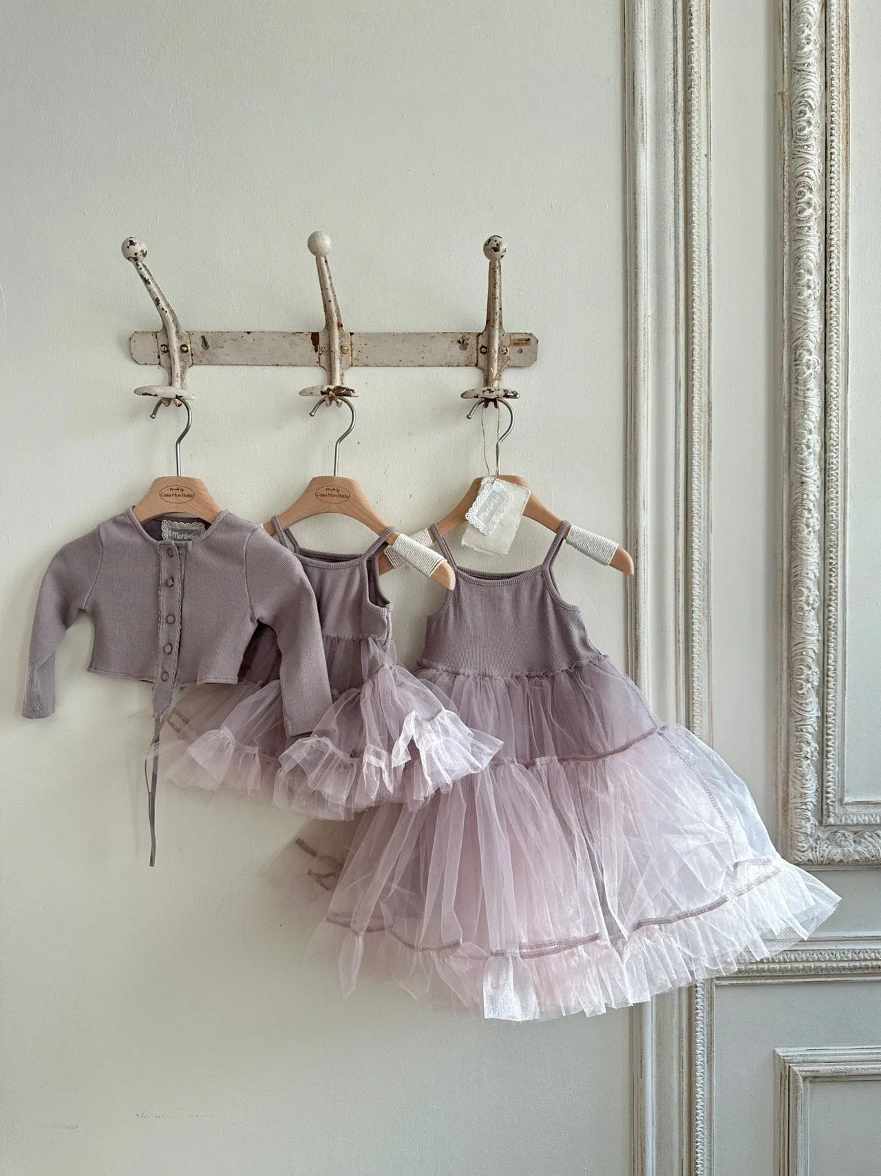 Innes Tulle Dress Romper_Lavender