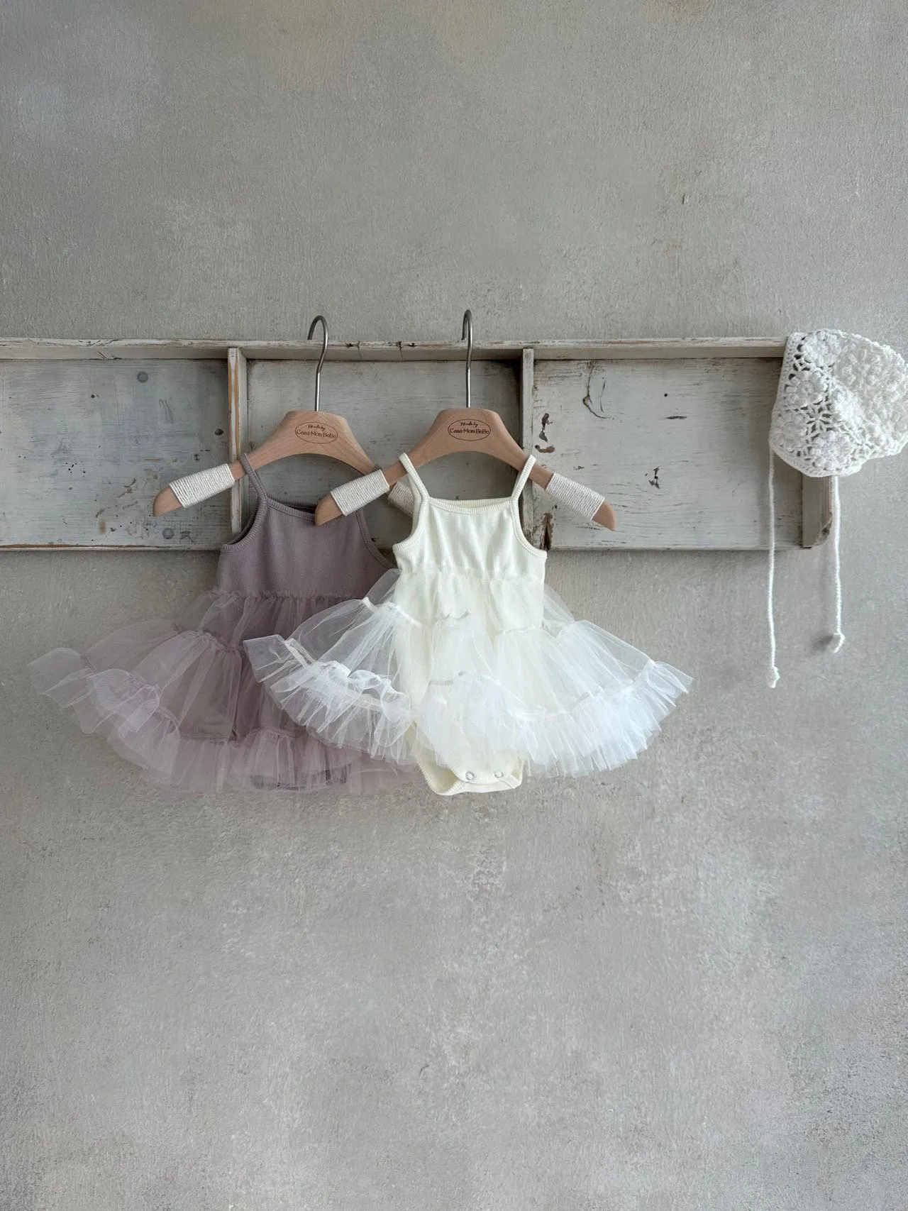 Innes Tulle Dress Romper_Lavender