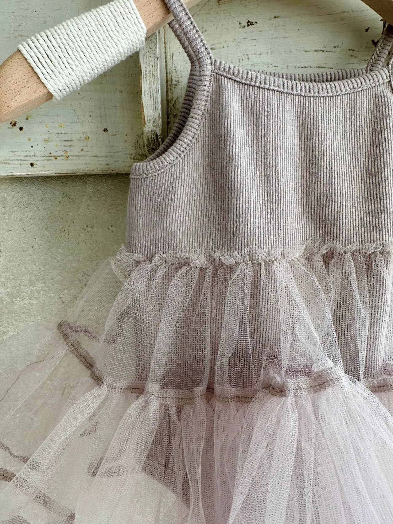 Innes Tulle Dress Romper_Lavender