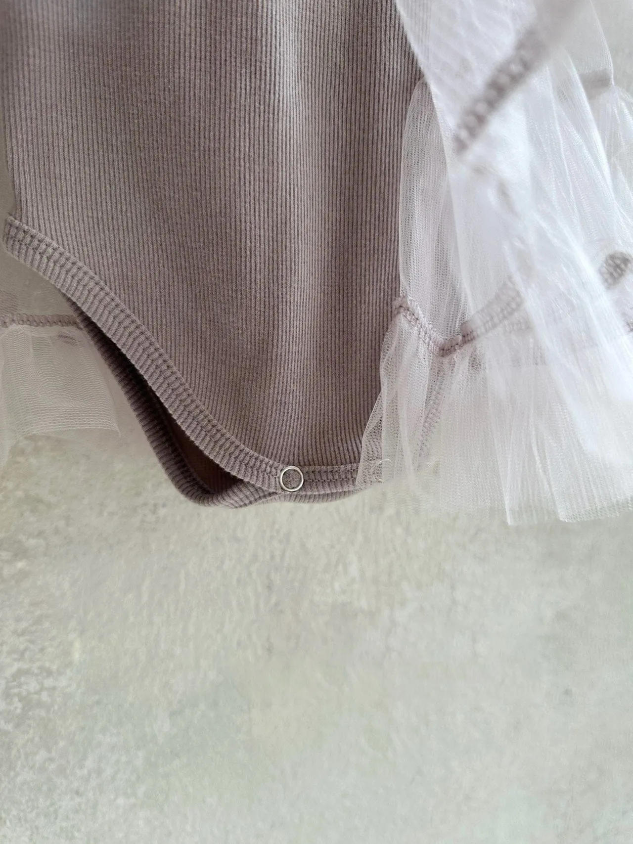 Innes Tulle Dress Romper_Lavender