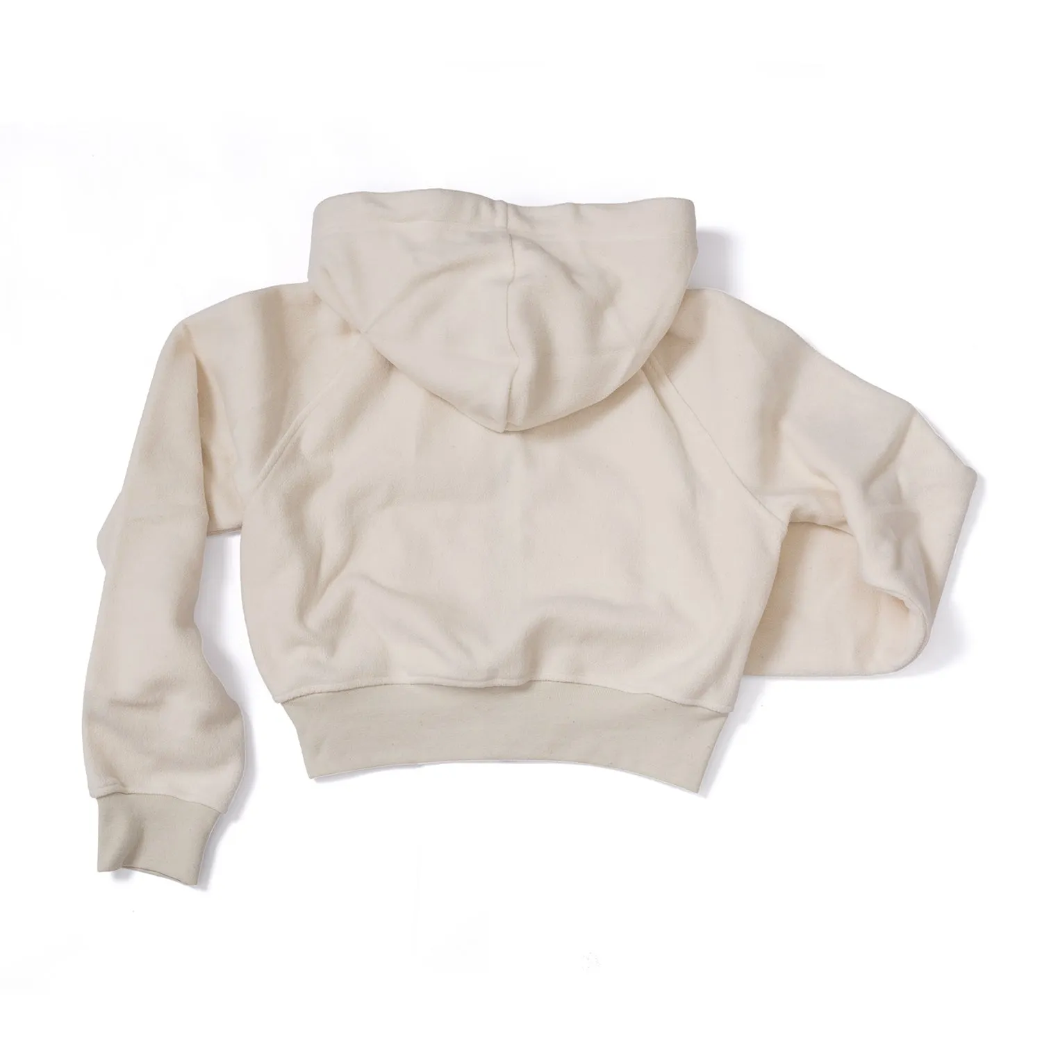 ISADORA 100% Organic Cotton Fleece Zippered Hoodie