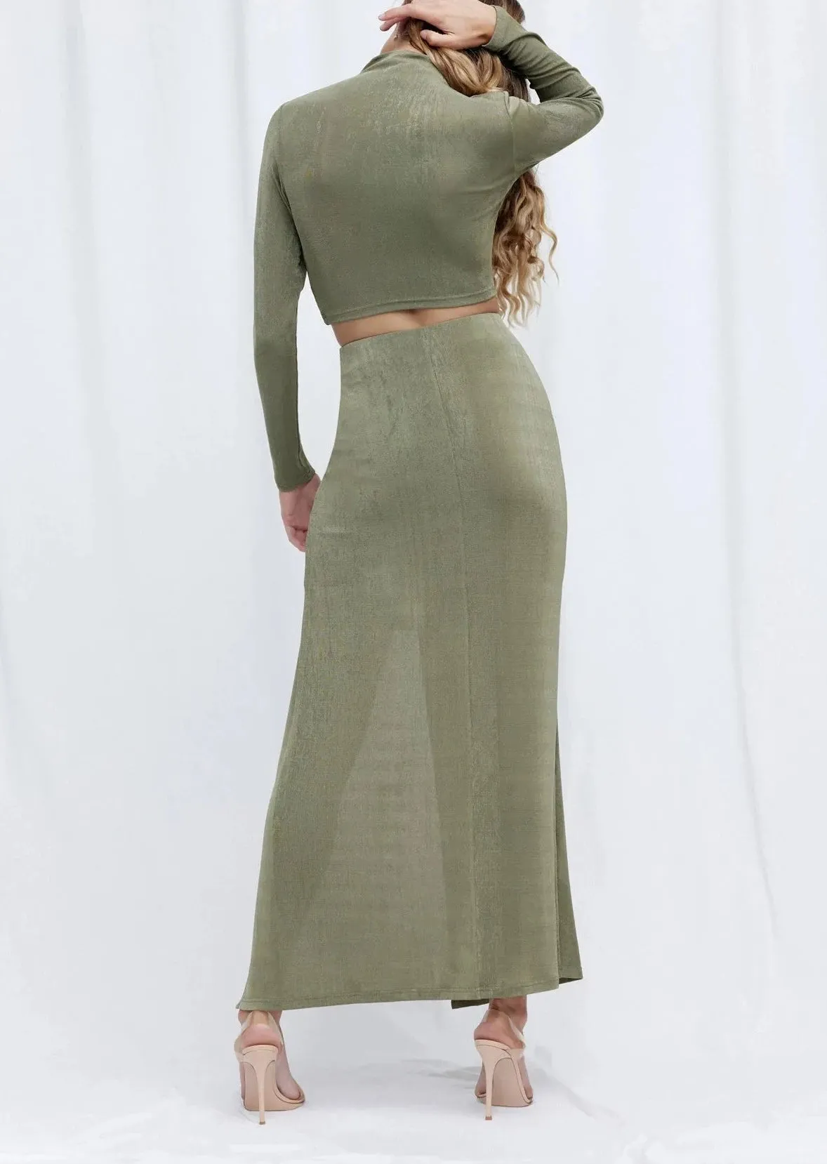 Ivy Skirt - Khaki