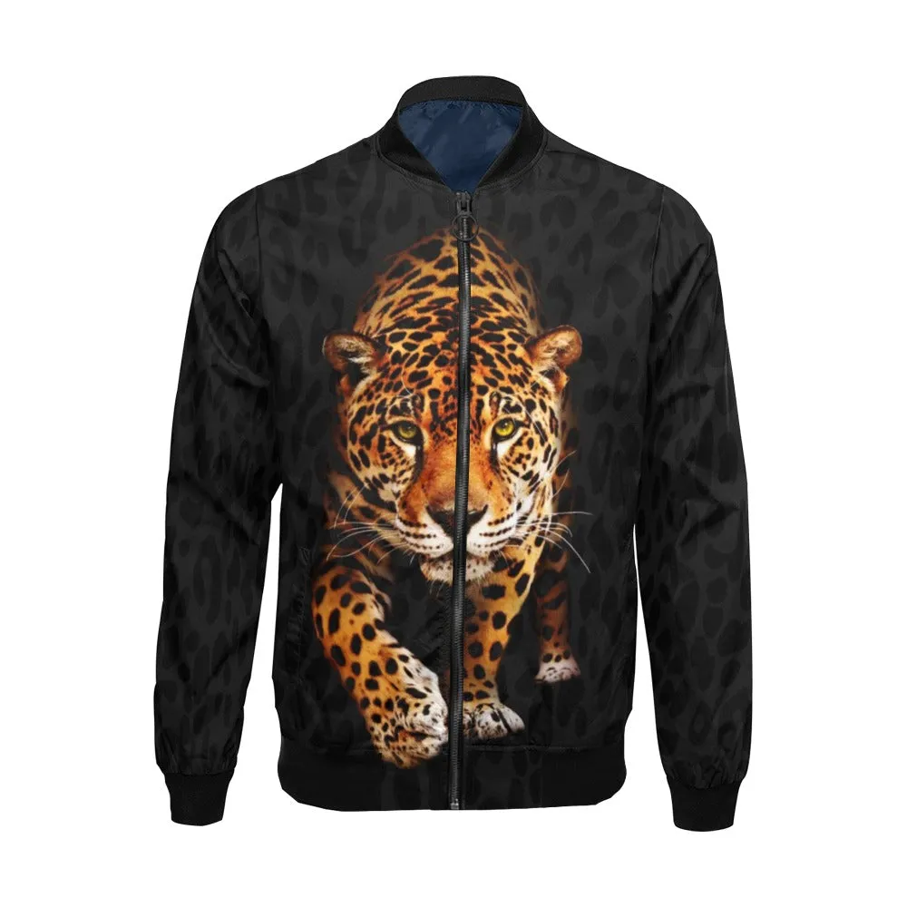 JAGUAR All Over Print Bomber Jacket for Men