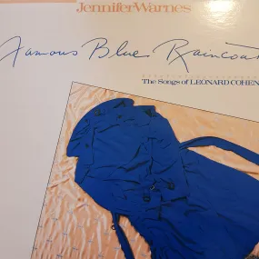 JENNIFER WARNES - FAMOUS BLUE RAINCOAT (USED VINYL 1986 CANADIAN M-/EX )