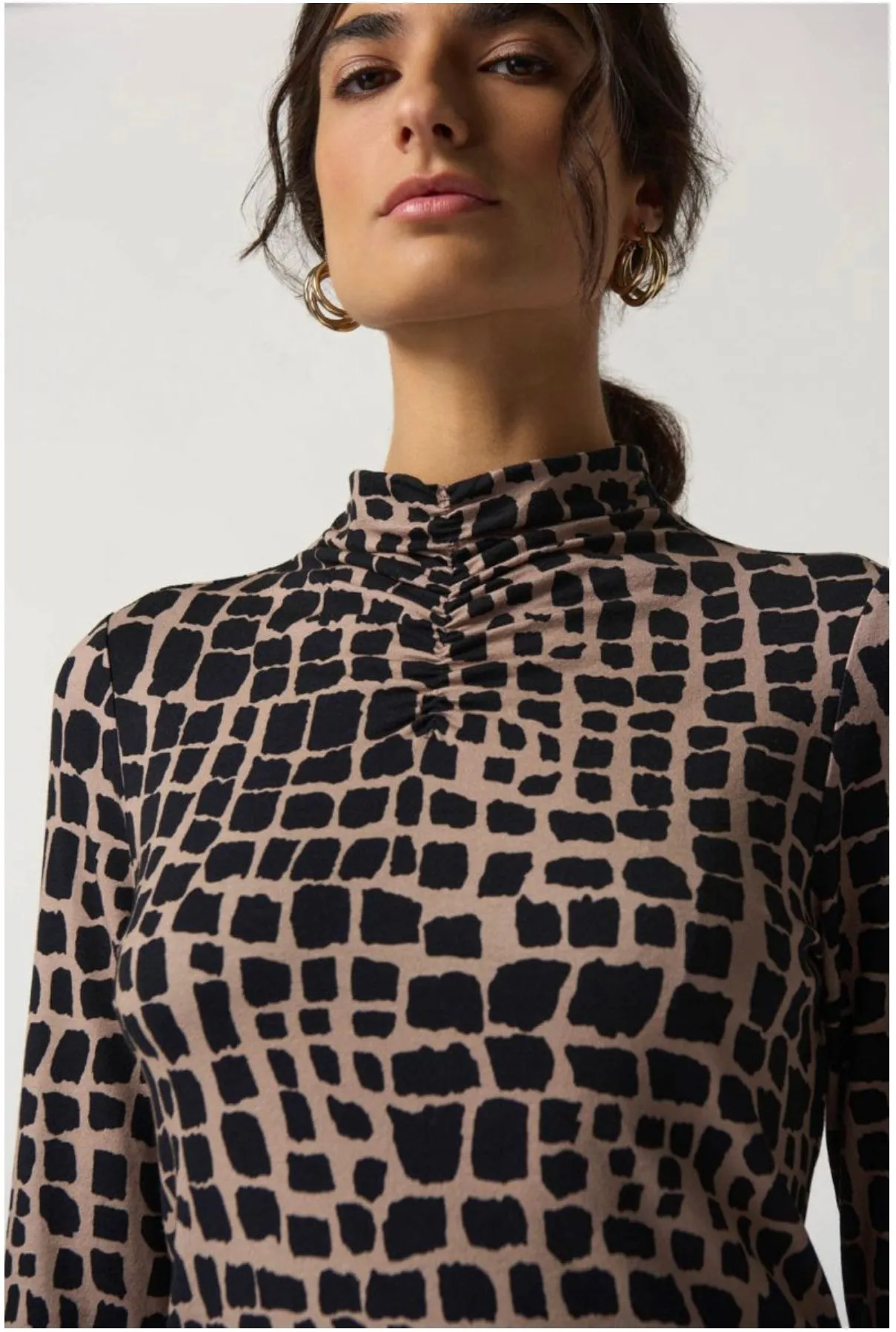 Joseph Ribkoff Animal Print top