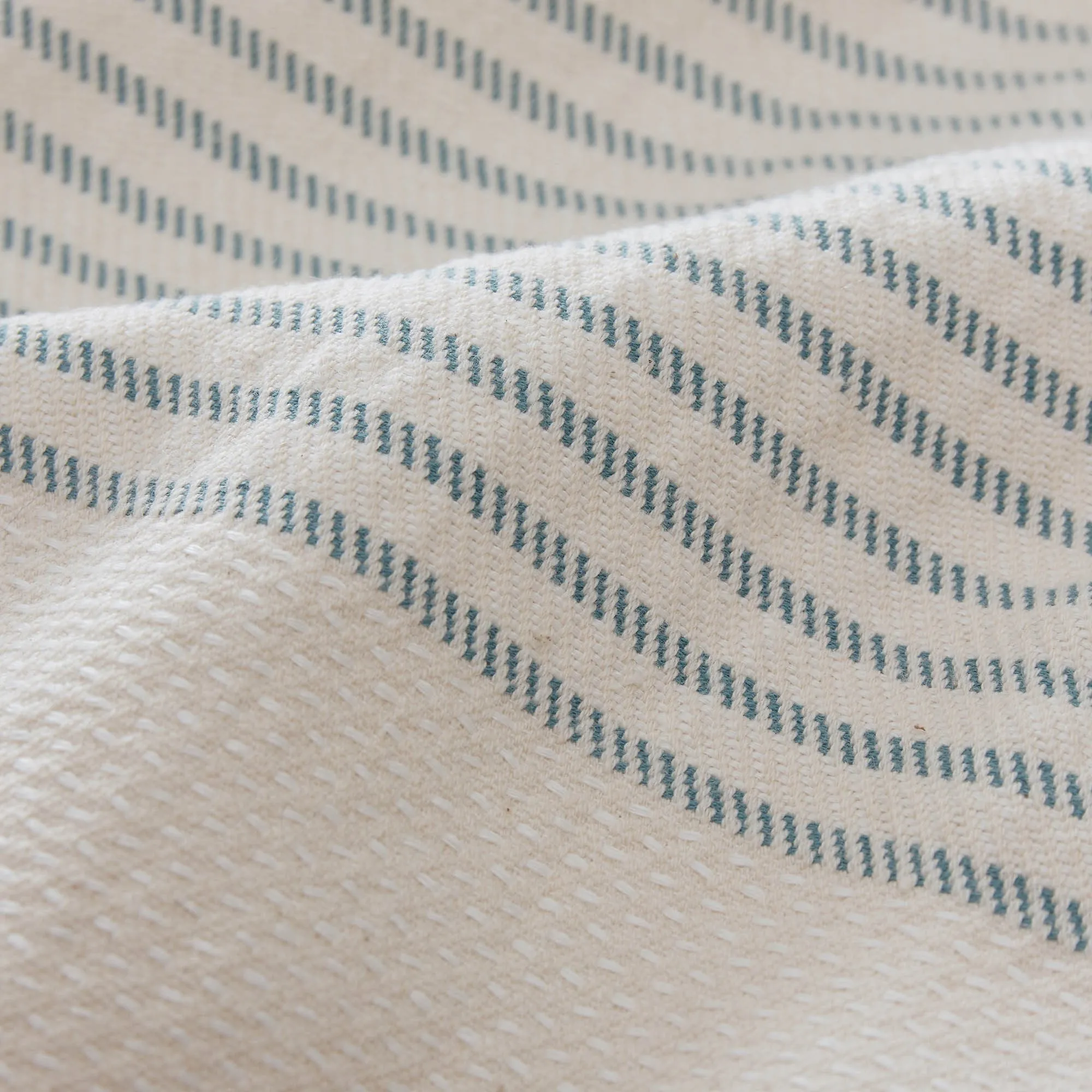 Kadan european linen Quilt [Cream/Grey green]