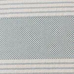 Kadan european linen Quilt [Grey green/Cream]