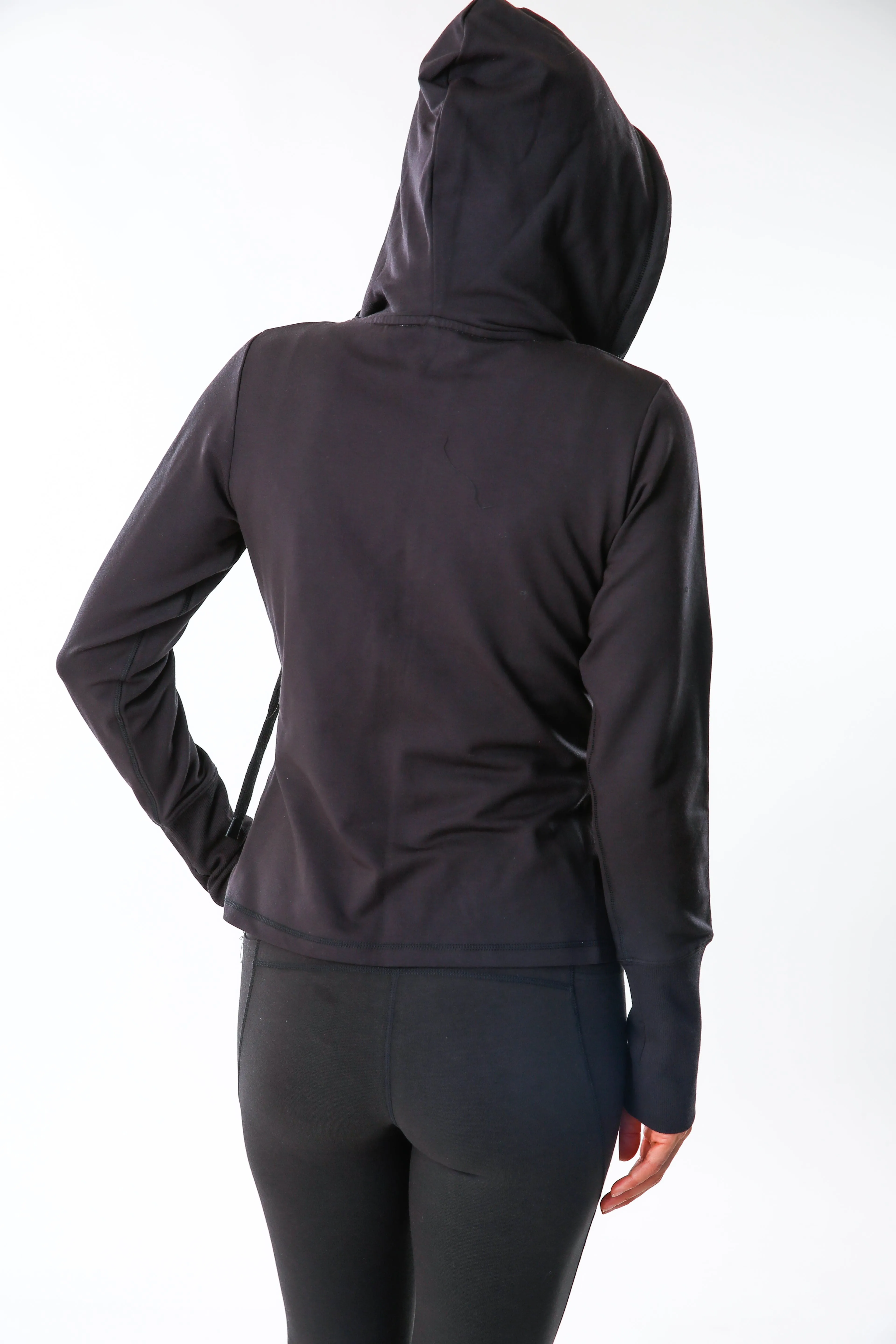 Kat Hoodie Jacket - Black