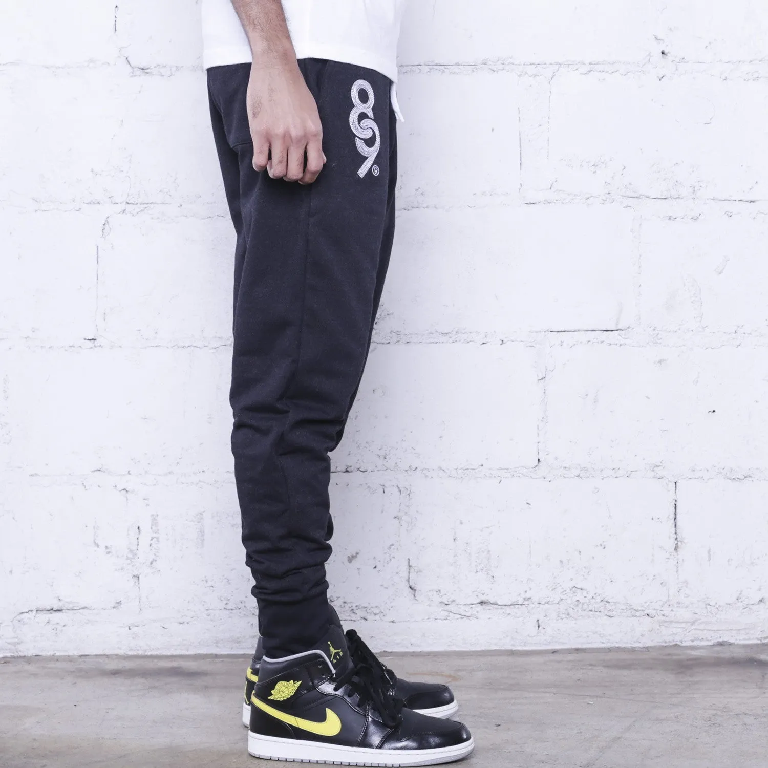 Keys Premium Terry Joggers Black