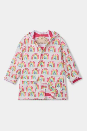 Kids Rain Jacket Hatley Pretty Rainbows