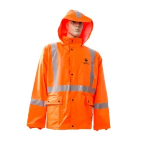 Kosto Rain Coat Orange- VMK502