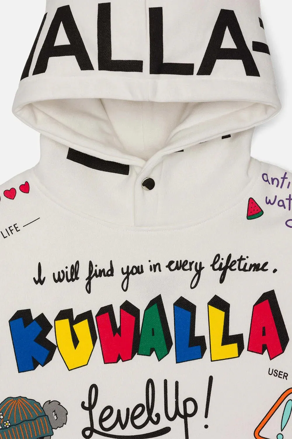 KUWALLA: MASH UP HOODIE 3.0