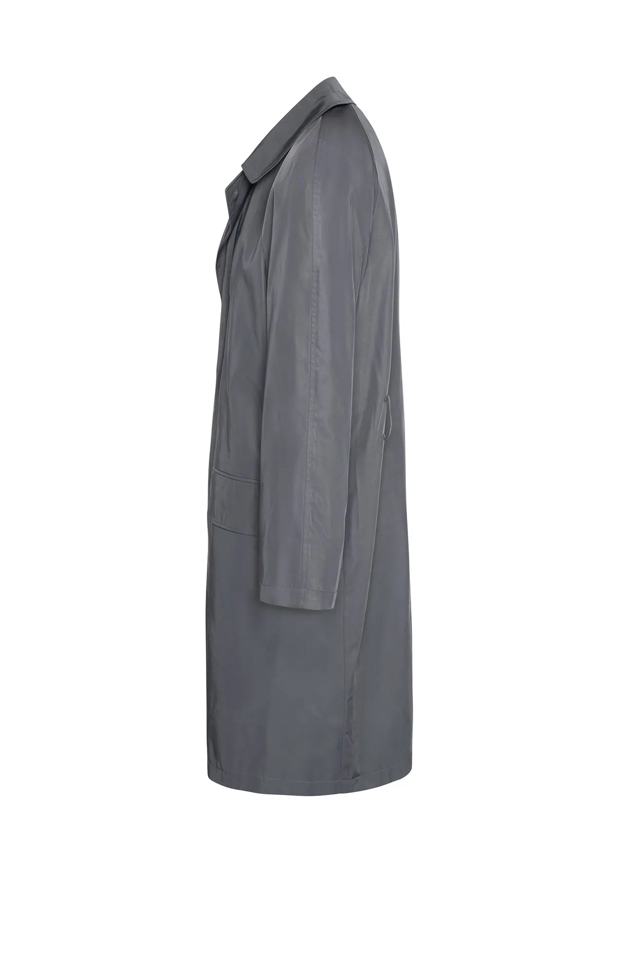 LIMITED EDITION: COLE GREY BELTED RAINCOAT