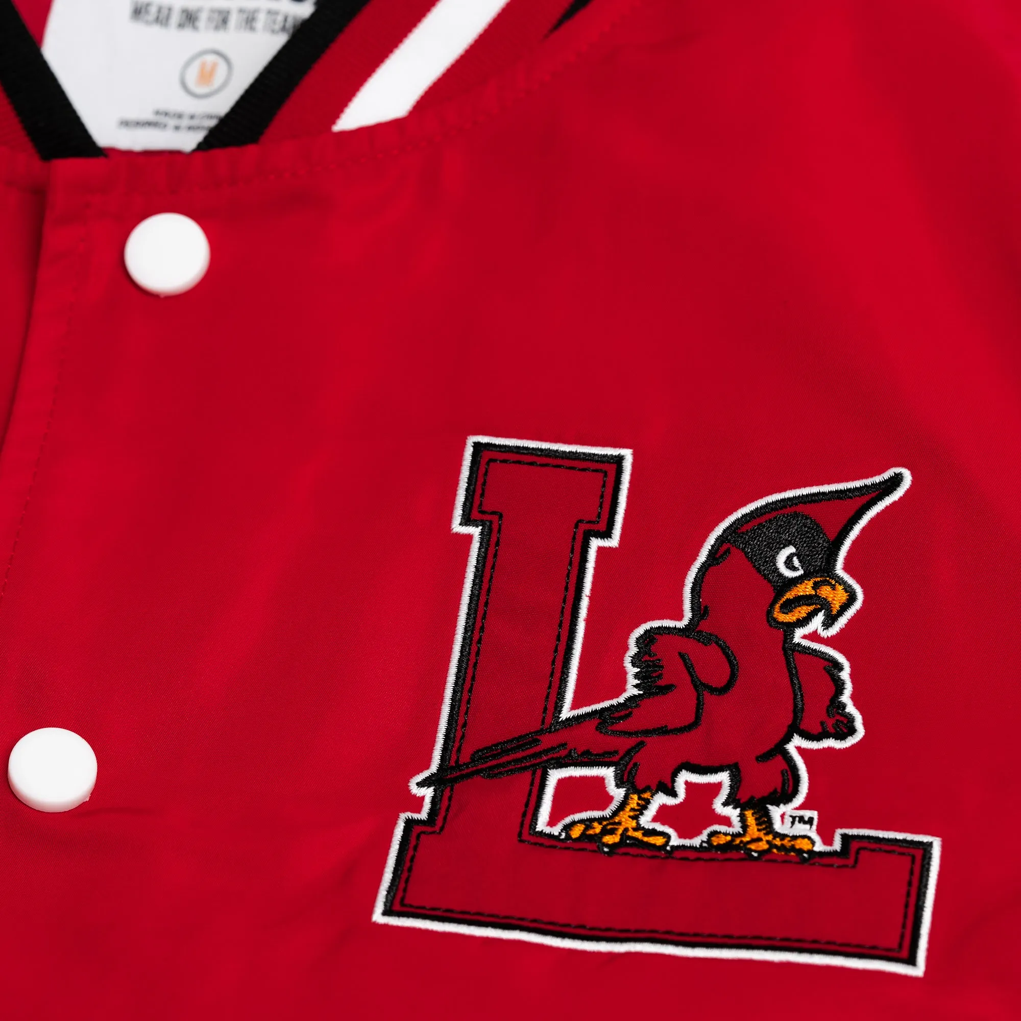 Louisville Cardinals Vintage Logo Bomber Jacket