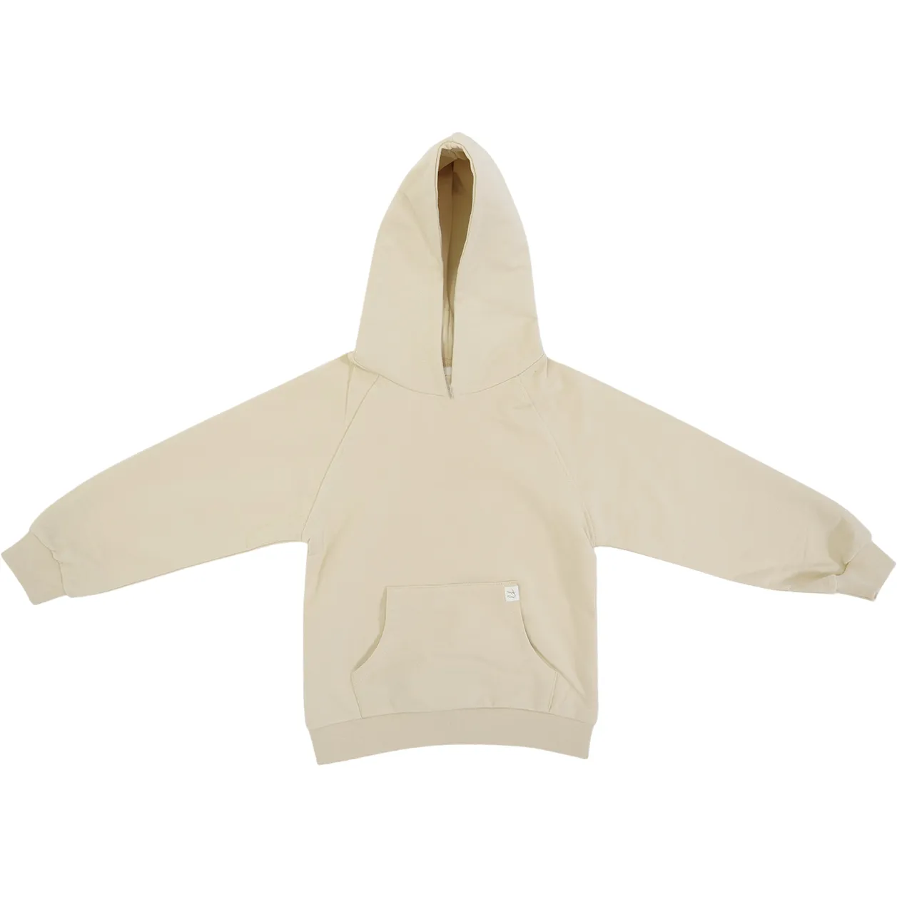 LOVE KO ORGANIC HOODIE FOG