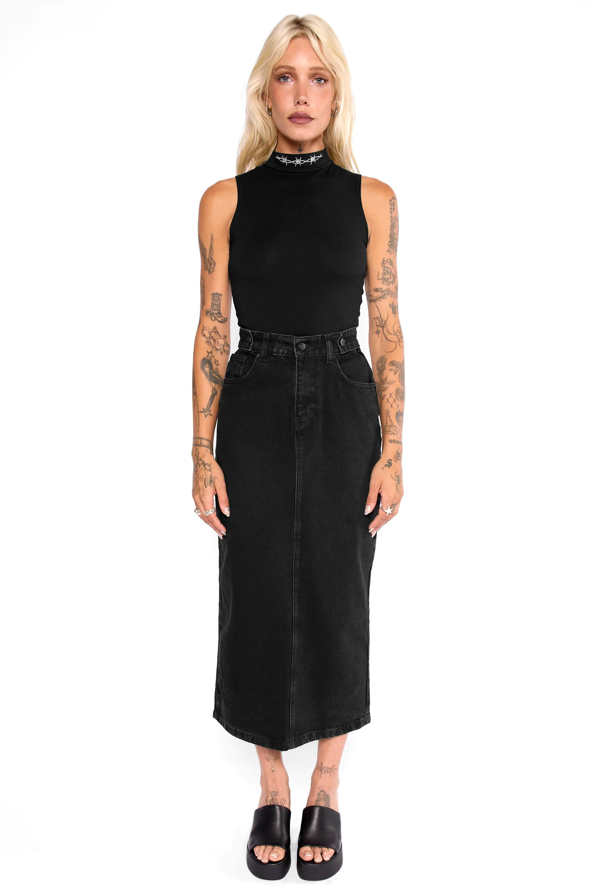 Lyssa Denim Skirt