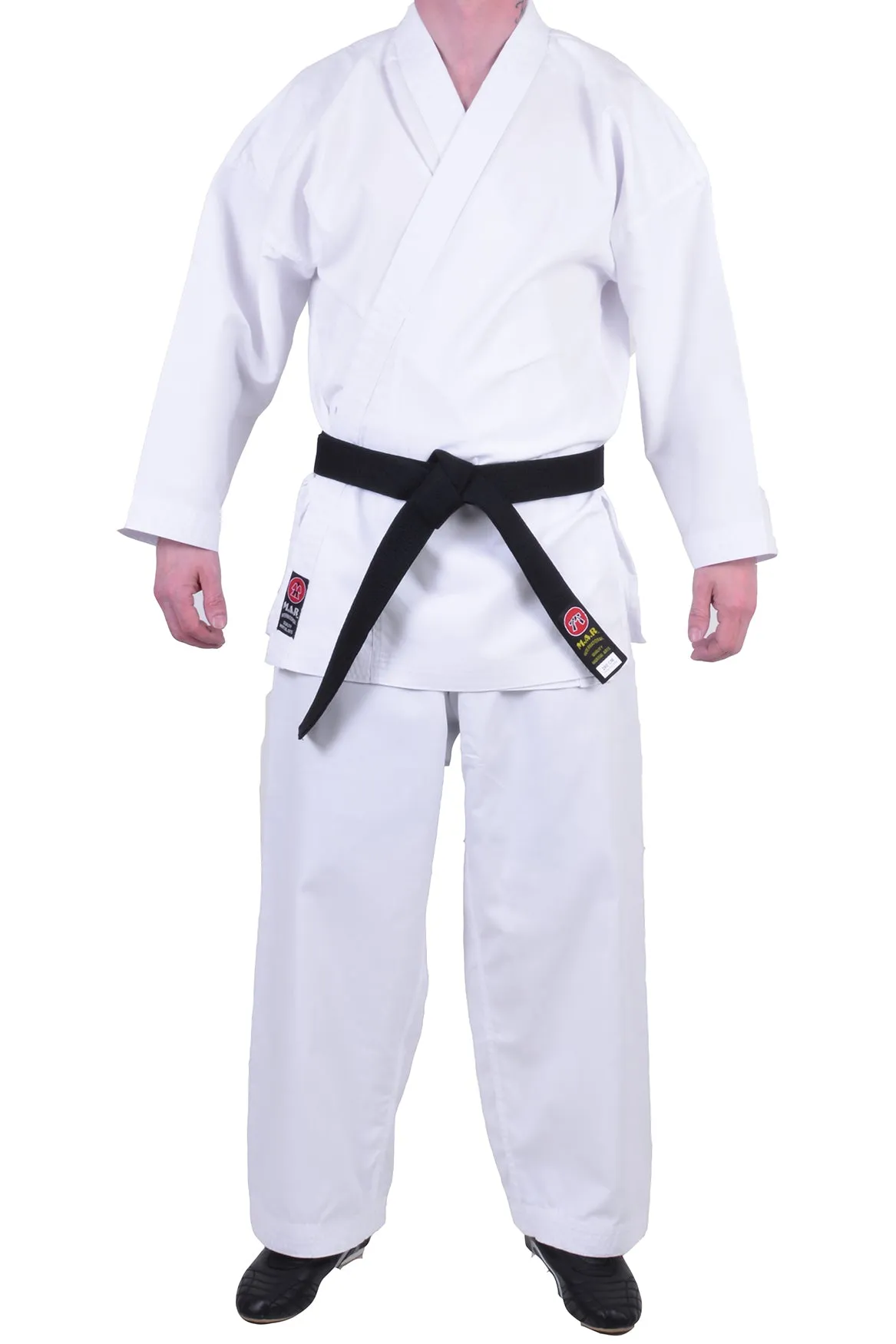 MAR-010A | White Karate Competition Uniform (8oz Fabric)