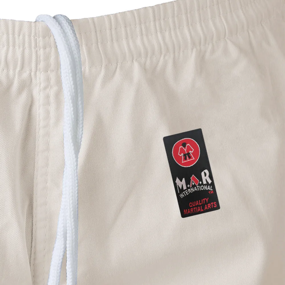 MAR-021 | Lightweight unbleached Judo Uniform For Beginner Students   FREE BELT