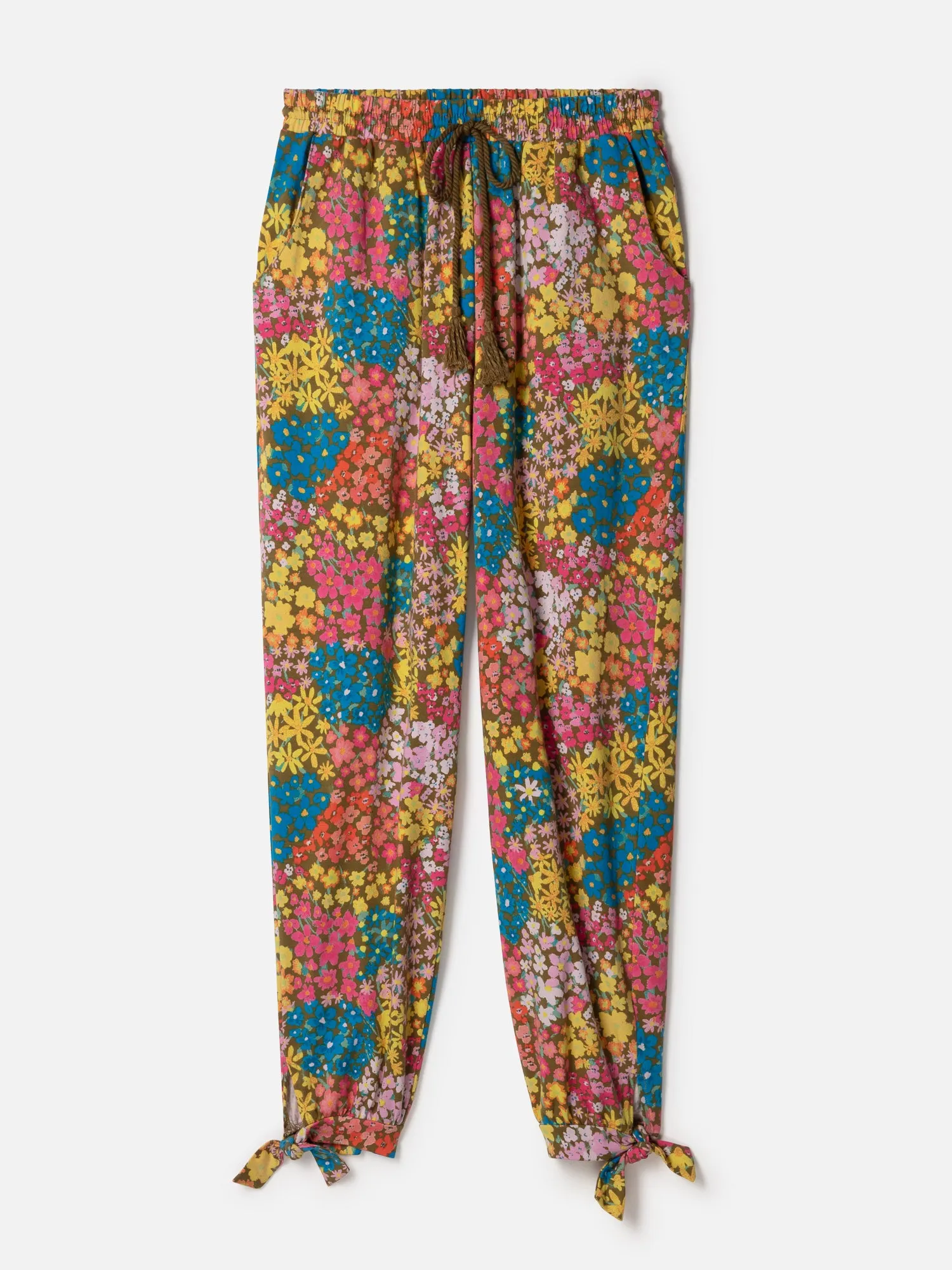 Marlin Organic Cotton Jersey Floral Lounge Pant - Multi