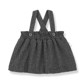 MATILDA skirt w/straps - anthracite