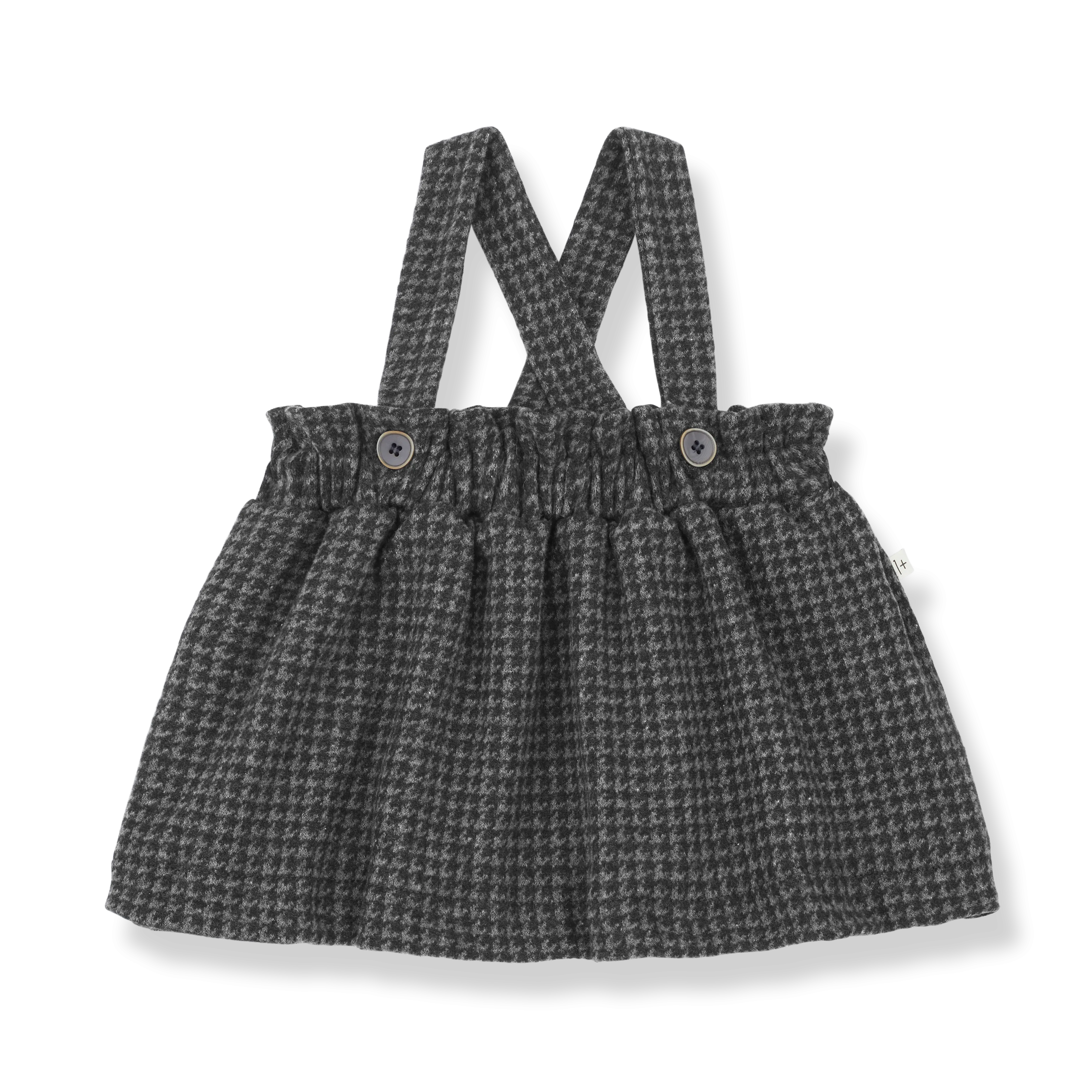 MATILDA skirt w/straps - anthracite