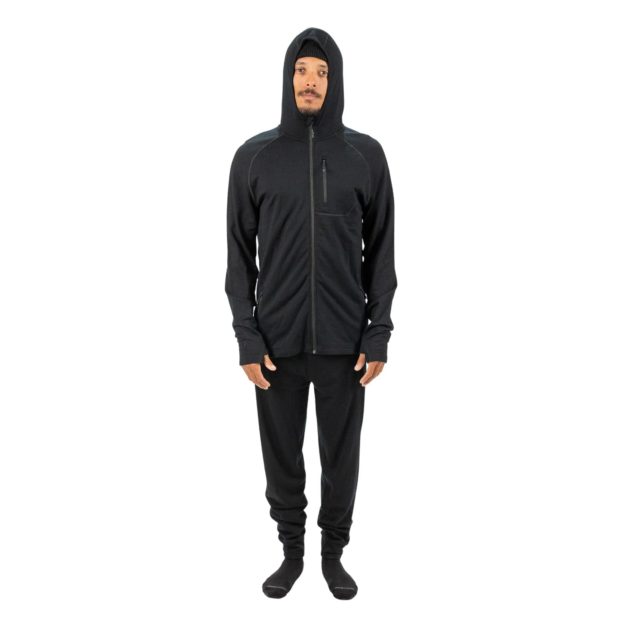 Men's Hyde Merino Wool Hoodie Full Zip