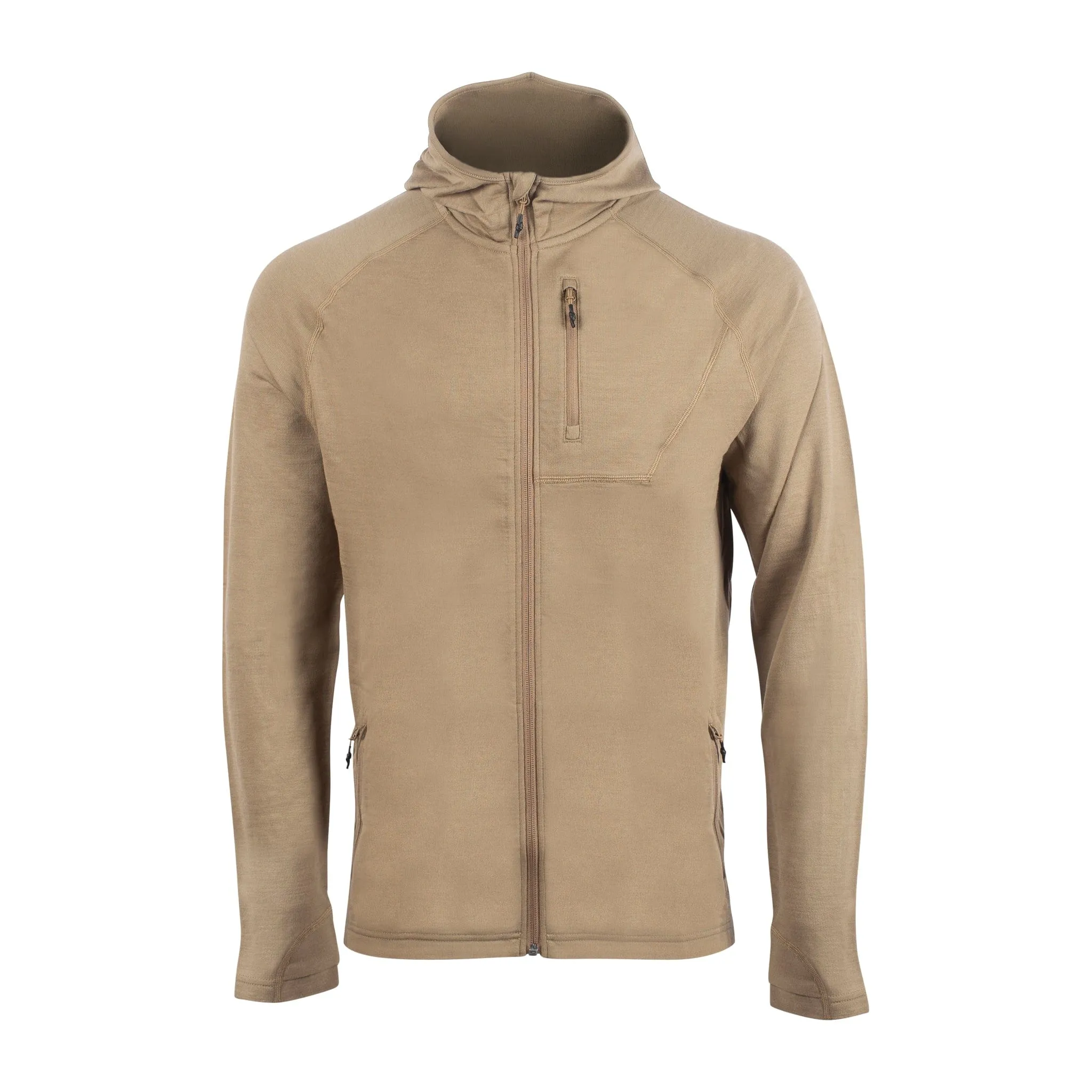 Men's Hyde Merino Wool Hoodie Full Zip