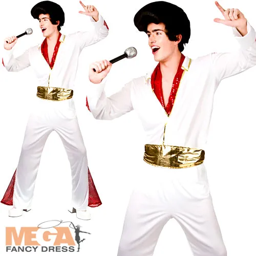 Men's King Of Rock N Roll Musician Costume