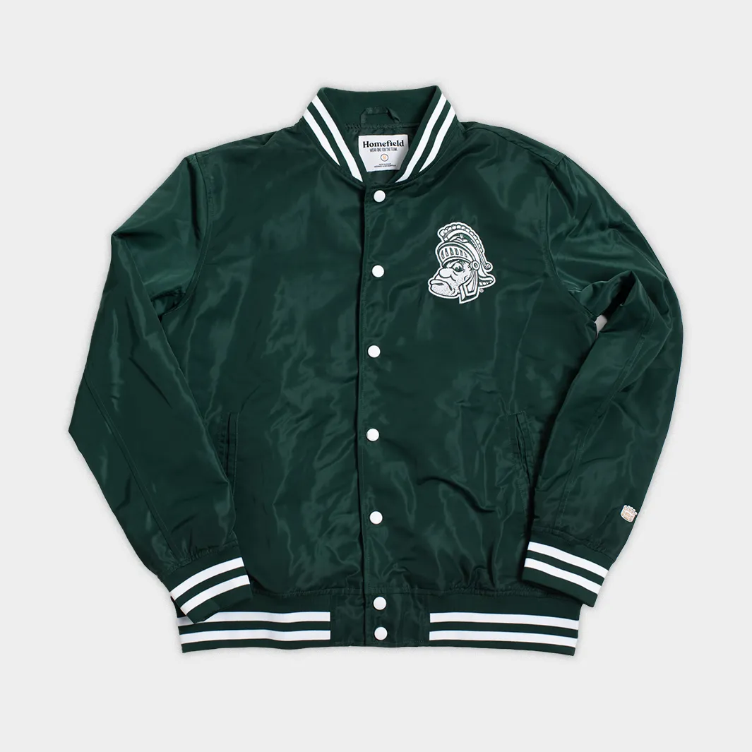 Michigan State Script Bomber Jacket