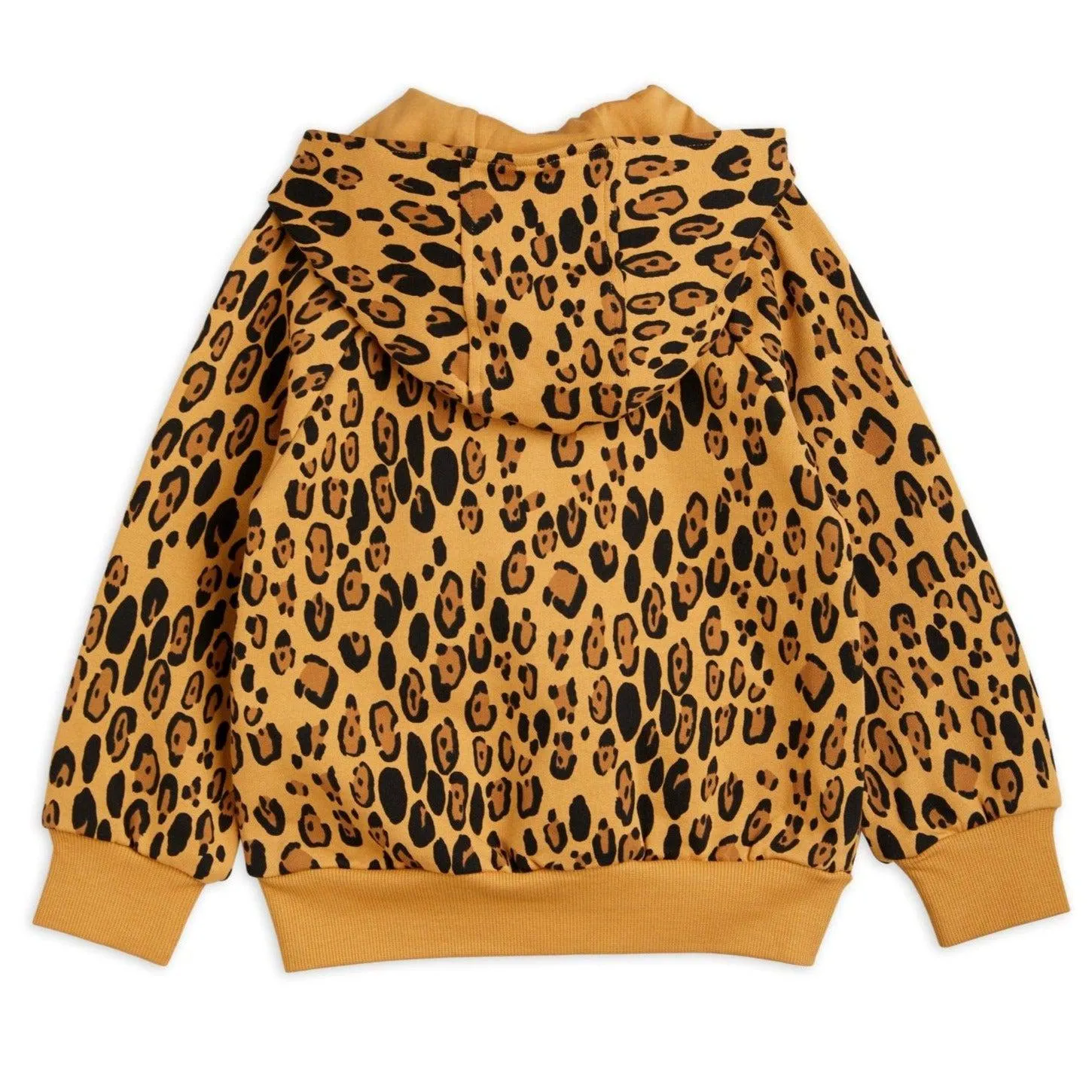 Mini Rodini - Basic leopard zip hoodie