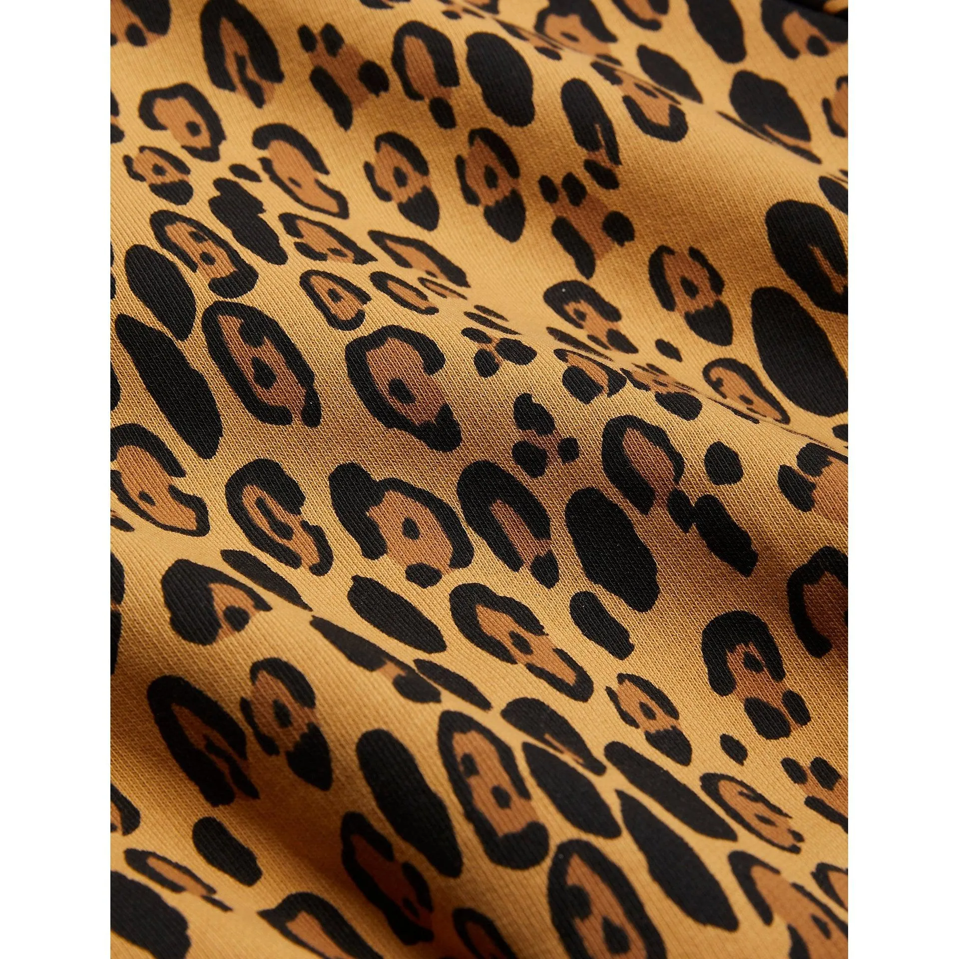 Mini Rodini - Basic leopard zip hoodie