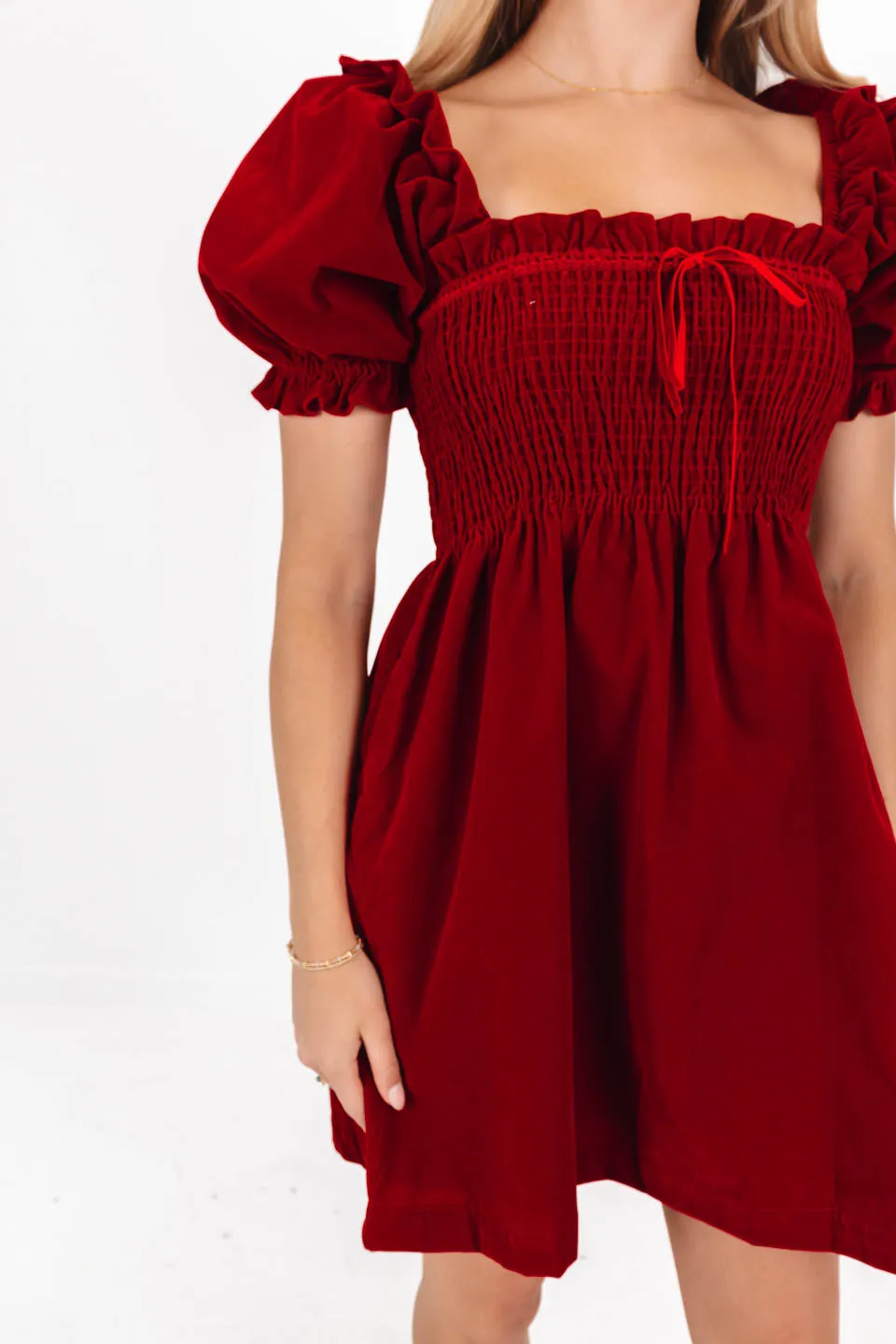 Most Wonderful Time Dress - Red