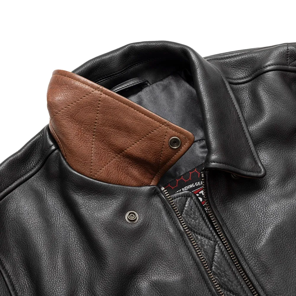 Moto Bomber - Men's Leather Jacket