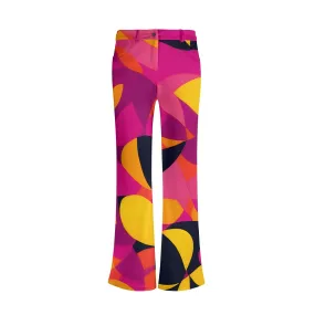 Munich Flare Print Pants - Airline Series