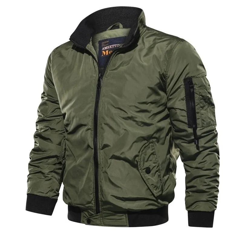 Nsqured "Air Command" Men's Military Bomber Jacket