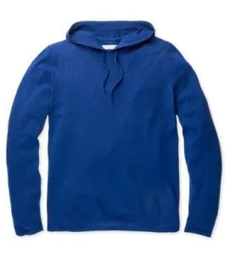 Outerknown - Morro Merino Hoodie - Bright Navy