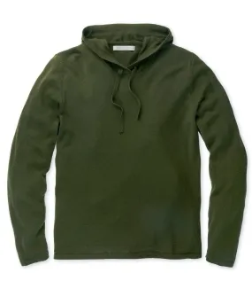 Outerknown - Morro Merino Hoodie - Dark Fatigue