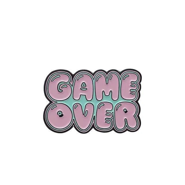 Pastel Gamer Enamel Pins