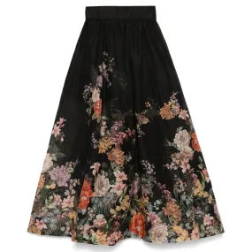 Pavilion Gathered Midi Skirt