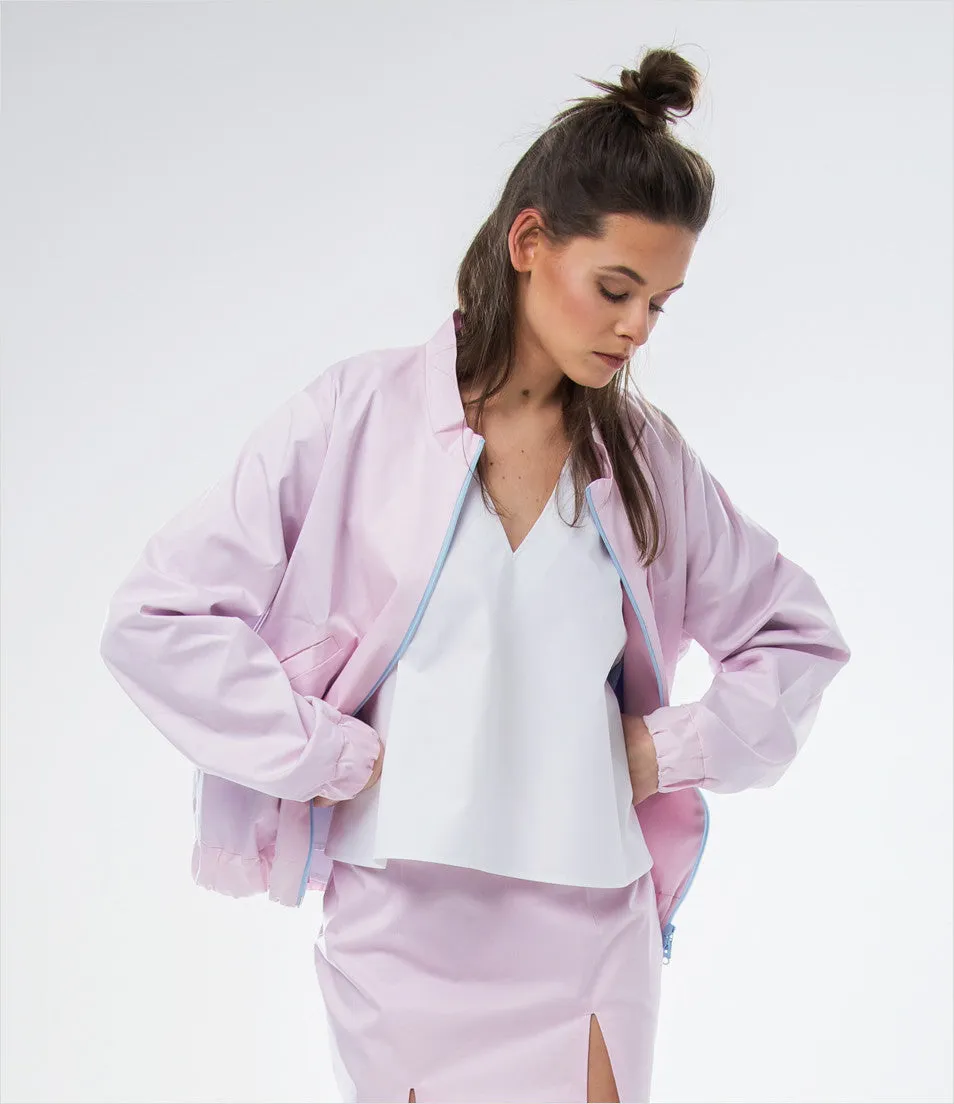 Pink Bomber Jacket