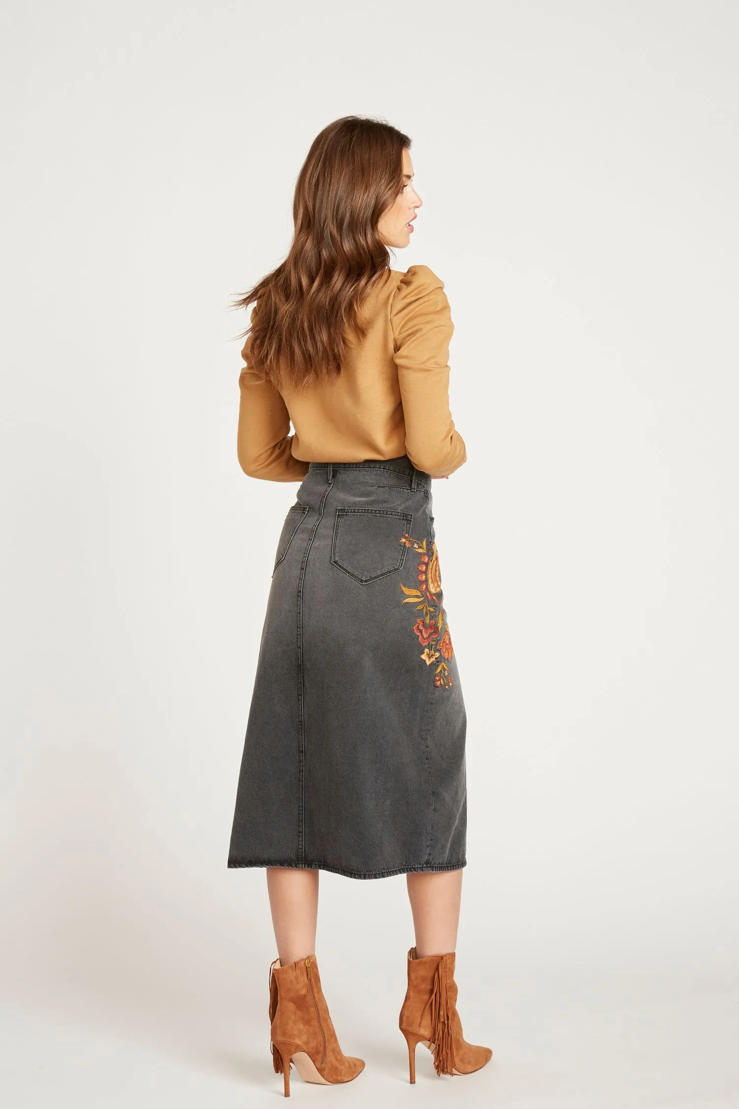 Piper Skirt - Autumn Paisley