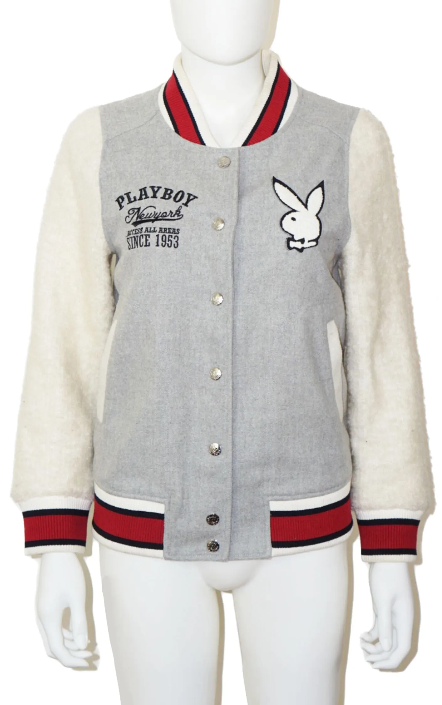 PLAYBOY New York Tweed Bomber Jacket