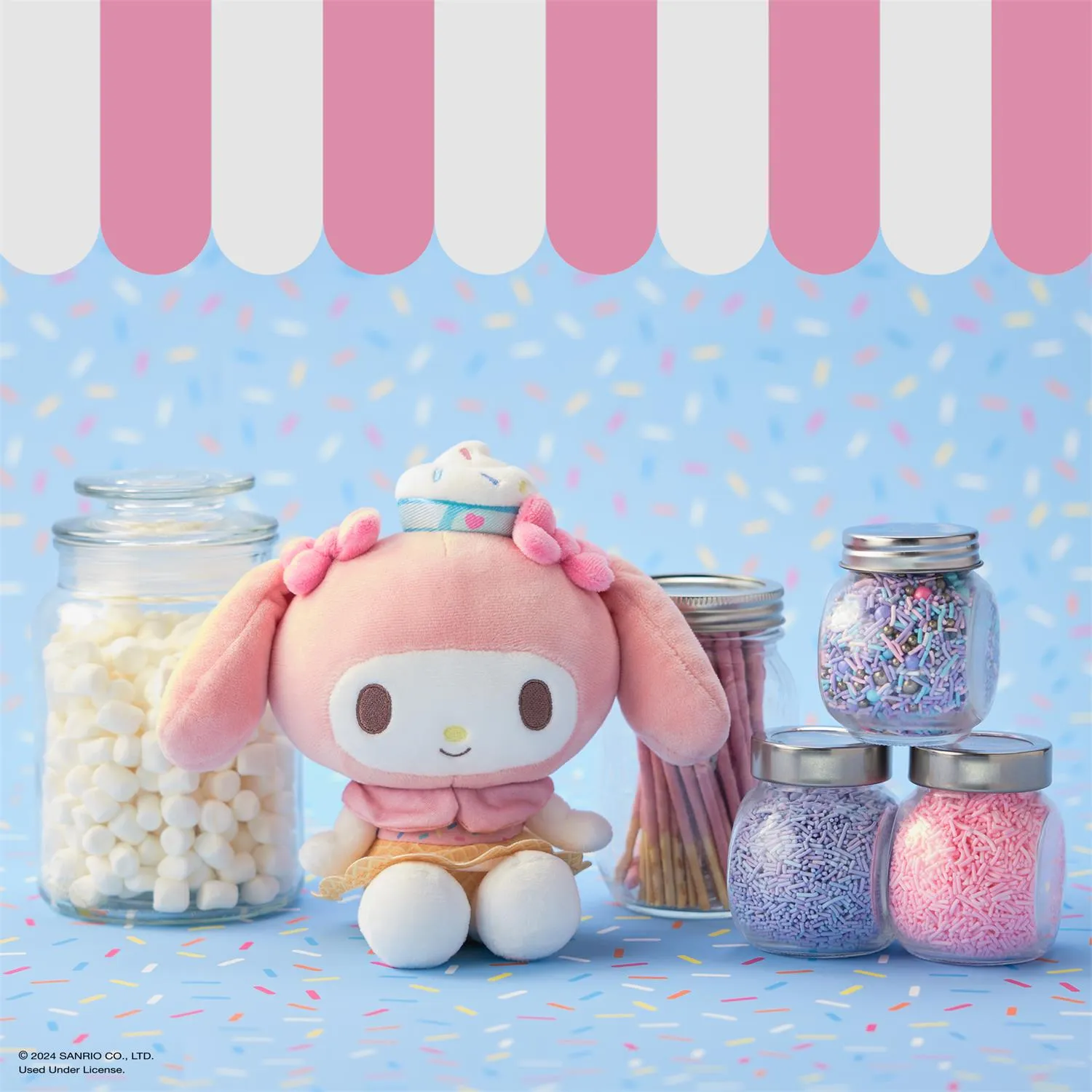 Plush - My Melody Ice Cream - 6"