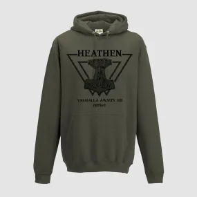 Premium Hoodie, Heathen, Green