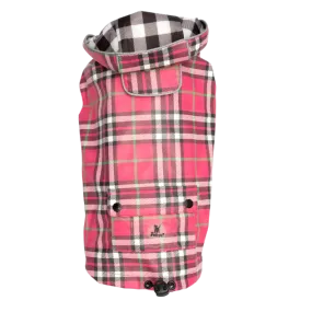 Raincoat | Bias Plaid Pink