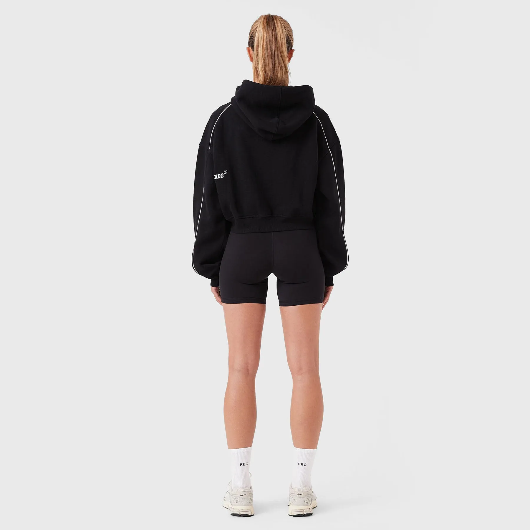 REC GEN - Float Fleece Zip Hood Black