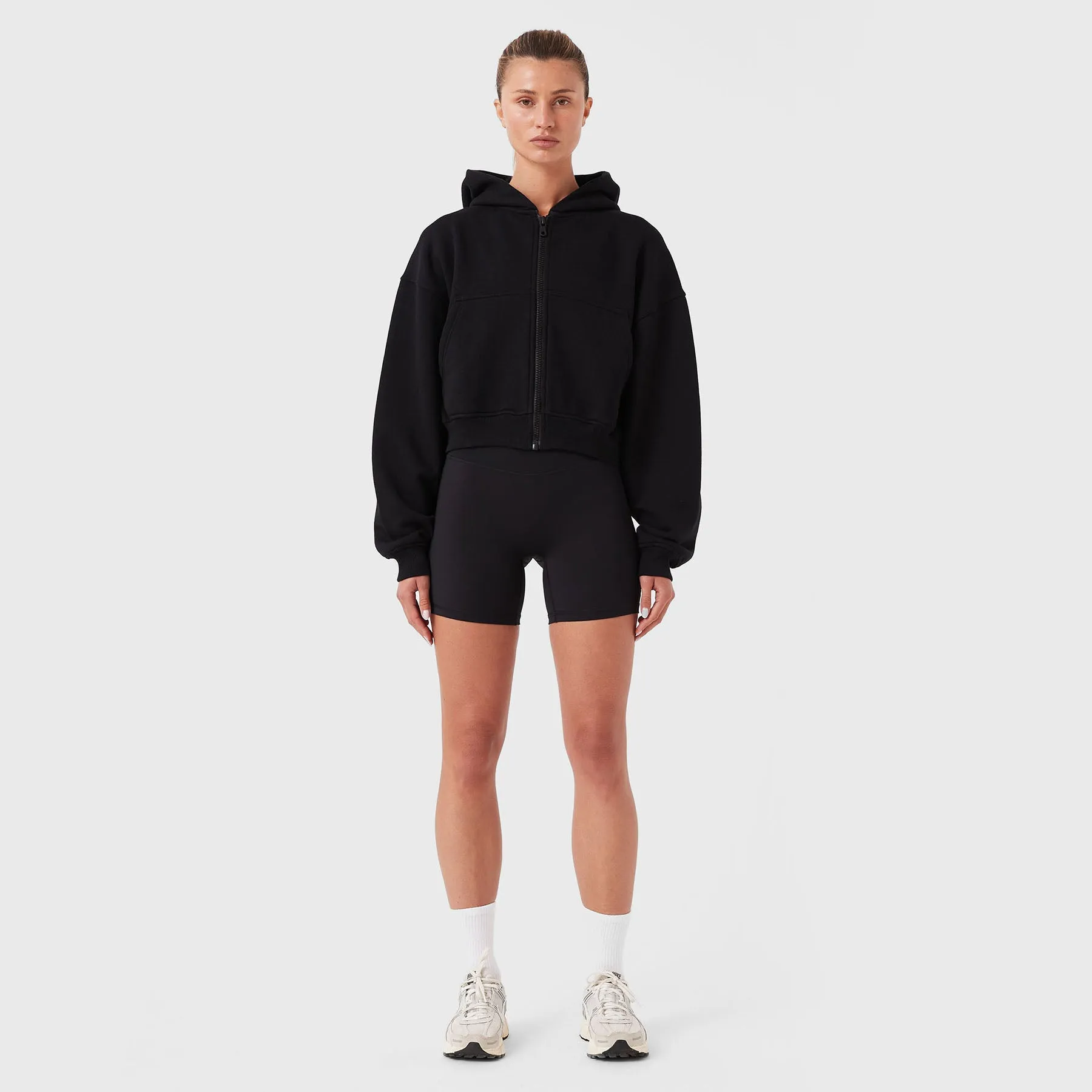 REC GEN - Float Fleece Zip Hood Black