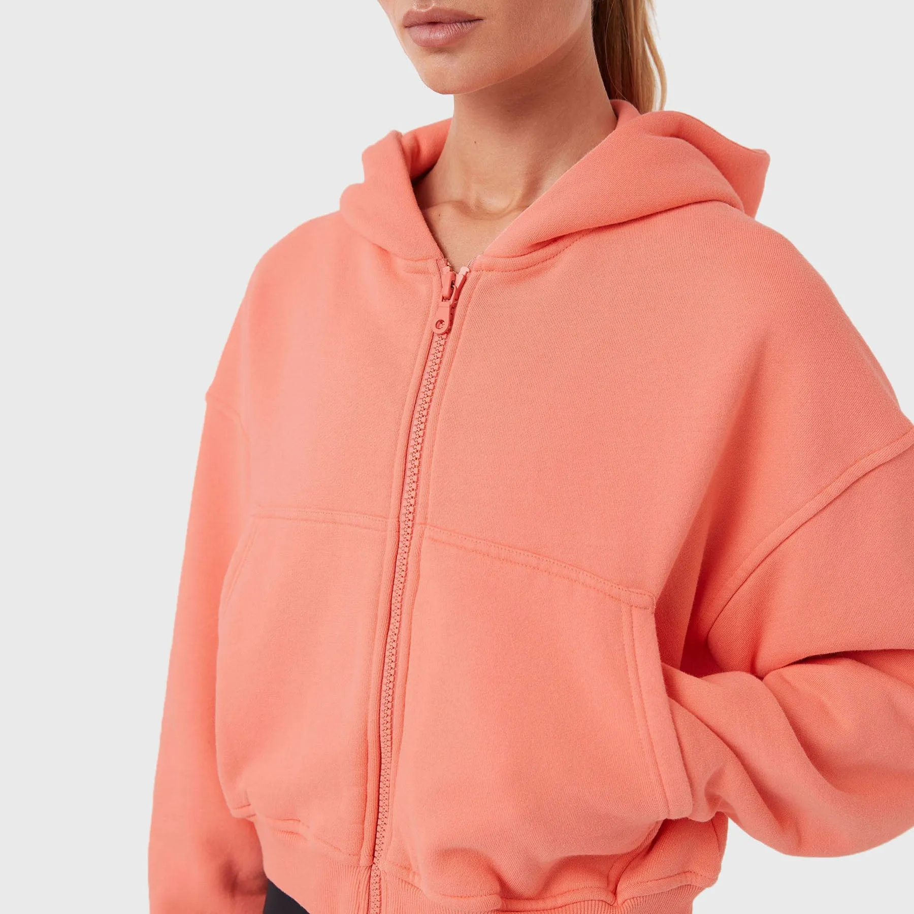 REC GEN - Float Fleece Zip Hood Sherb