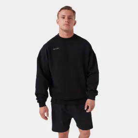 REC GEN - Mass Fleece Crew Black